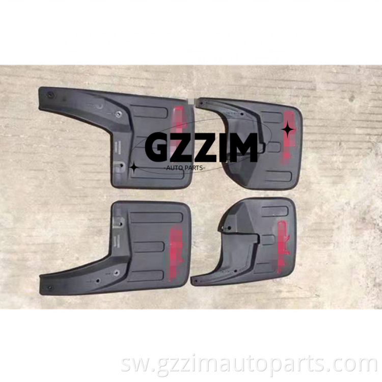 ABS Plastiki Mud Guard inayotumika kwa Hilux Vigo Revo 2016+